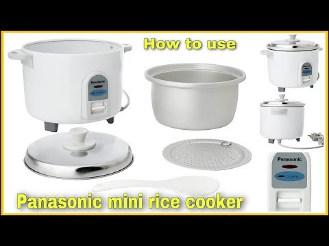 Panasonic mini rice cooker | how to use rice cooker + review