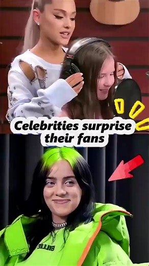 celebrities surprise their fan's #viralvideo