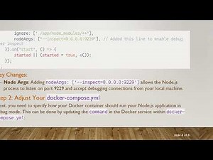 How to Connect VS Code Node.js Debugger with Docker in WSL