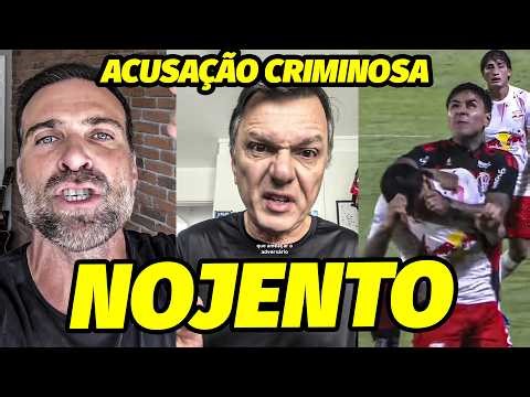 “VAI TER QUE PROVAR NA DELEGACIA.. JOGADOR NOJENTO..” A ACUSAÇÃO CRIMINOSA DE MAUR0 E PILHADO