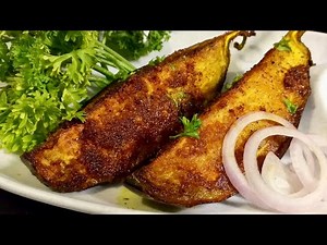 Baingan Tawa Fry/ Begun Bhaja Recipe/ Eggplant Fry (Aparna’s MAGIC episode 357)