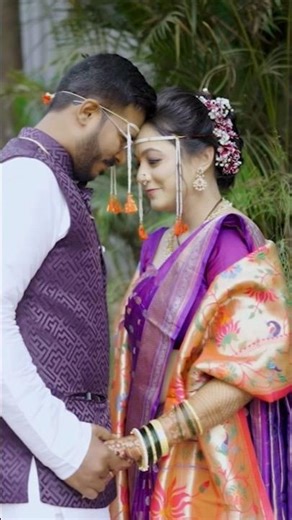 Our Cinematic Maharashtrian Wedding | Traditional Marathi Lagna ✨ #wedding #maharashtraculture