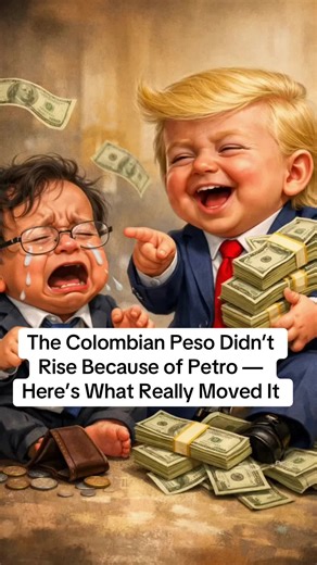 The Colombian Peso Didn’t Rise Because of Petro — Here’s What Really Moved It This video explains why the Colombian peso’s rise had less to do with Gustavo Petro and more to do with US dollar strategy, global politics, and what it actually means for Colombians in the United States sending money back home. Colombians in the United States Colombian diaspora in the US Colombians living in America Colombian immigrants in the US Colombian American community Colombian peso vs US dollar Gustavo Petro e