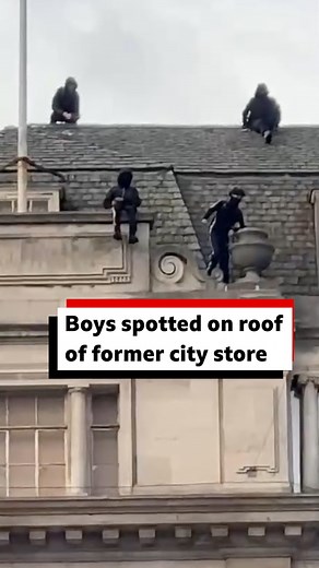 996K views · 2.6K reactions | The boys, aged 10 to 12, were "reminded of the risks of 'urban exploring'". Three boys have been handed a banning order after being detained by officers for being on the roof of the former Debenhams in Nottingham city centre on Saturday. A fourth boy left shortly before officers arrived. . . . #nottingham | BBC Nottingham | Facebook