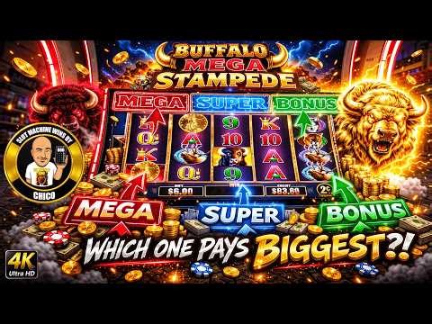 The Buffalo King Battles Buffalo Mega Stampede