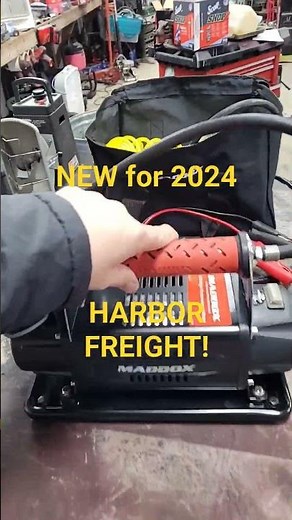 New Air Compressor from Harbor Freight. Maddox MEM1-1