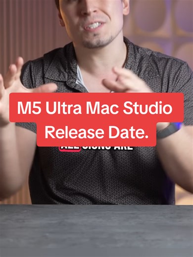 M5 Ultra Mac Studio Release Date? #apple #mac #macstudio #technews #m5chip @apple