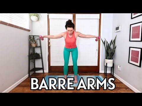 10 Minute Barre Arms Workout | Light Weights, Wrist Friendly
