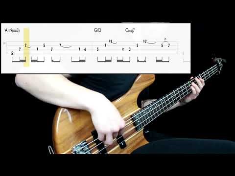 Red Hot Chili Peppers - Look Around (Bass Only) (Play Along Tabs In Video)