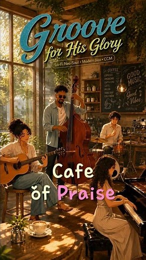 🍞☕Café Of Praise 🎵 Peaceful Instrumental Jazz 🎷 Lo-Fi Gospel Upbeat R&B Worship Playlist 🎹 Relax