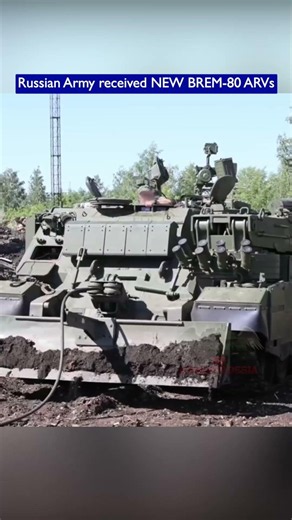 New BREM-80 Recovery Vehicles Enter Russian Service