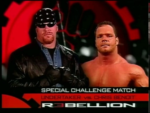 WWF Undertaker vs.Chris Benoit (Rebellion2000)