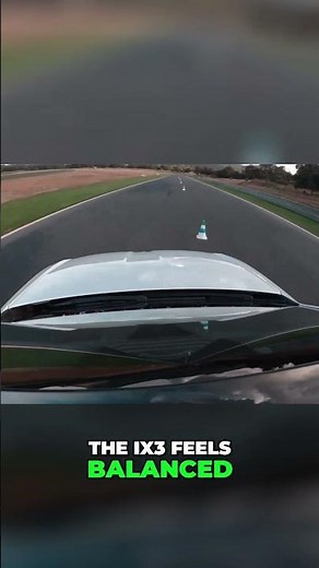 BMW iX3 Unbelievable Balance and Stability on the Track!