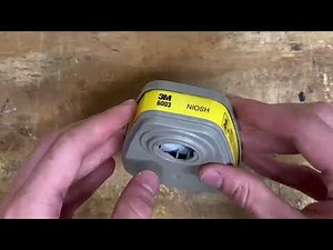 3M Respirator Cartridge 6001i, 1 Pair, Helps Protect Against Organic Vapors Review
