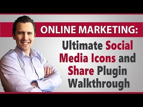 WordPress: Ultimate Social Media Icons and Share Plugin Walkthrough