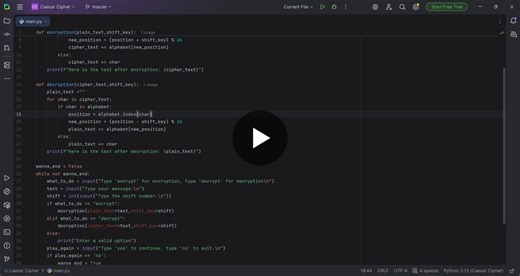 Caesar Cipher Implementation in Python | Bineth Tharana posted on the topic | LinkedIn
