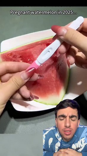 Sandía embarazada #verdad #mentira #embarazo #prueba | PeterdelaG