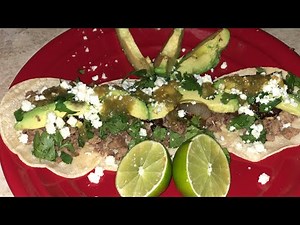 How To Make Mexican Street Tacos