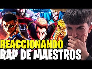 REACIONANDO AL RAP DE MAESTROS| BLUE LOCK RAP| SOULRAP