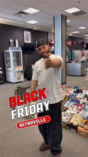 Retroville | Buy • Sell • Trade | BLACK FRIDAY YEAR 6 IS HERE AT RETROVILLE THIS FRIDAY AT 9AM *PLEASE COME IN AT FOOD COURT ENTRANCE* Jordan 14 Candy Cane Used Size 7Y... | Instagram
