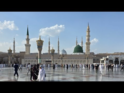 🔴 Today’s Live Masjid An Nabavi Madina Sharif jumma Mubarak Madinah Vlog 555 is live # Live