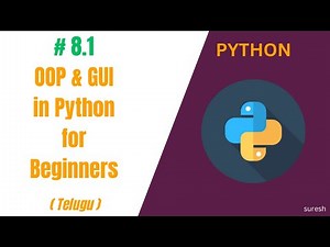 #8.1 ATM Machine | Python GUI | Python OOP | Tutorial for Beginners | Telugu