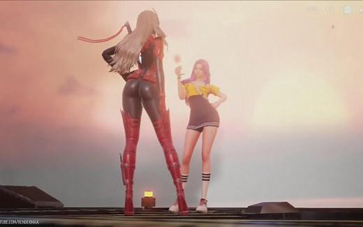 《Super String》11分钟人物演示