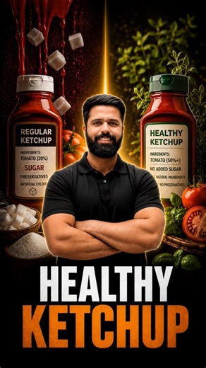 Healthy Tomato Ketchup for you and your family ✅️