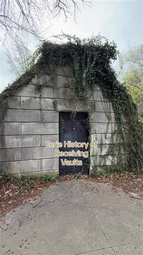 Where the Dead Waited Until Spring: Inside a Cemetery Receiving Vault Most people walk right past these strange (usually) stone structures in old cemeteries and never give it a second thought, but it once held rows of coffins. It’s called a receiving vault, and before modern burial equipment and winter digging methods, this is where the dead were kept when the ground was frozen solid. Sometimes coffins waited here for weeks, and even months, until spring thaw allowed graves to be dug. Imagine a 