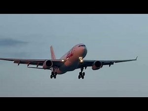 Jet2 A330-200 ROARS Into Landing! Incredible Touchdown You Won’t Believe!
