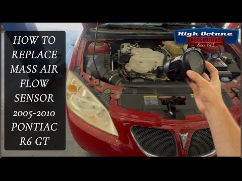 2005-2010 PONTIAC G6 GT MASS AIR FLOW SENSOR REPLACEMENT HOW-TO
