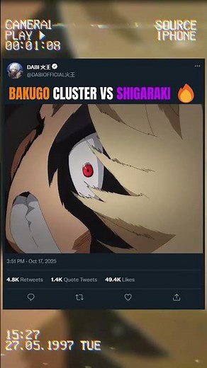 BAKUGO CLUSTER VS SHIGARAKI 🔥 | #animeedit #myheroacademia