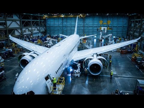 Inside the World's Largest Airplane Factory: Building the $400M Boeing 787 Dreamliner (Full Process)