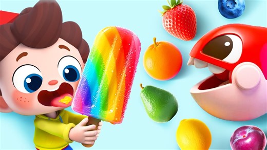 Fruit Ice Cream Challenge Learn Fruits Colors Songs Yes! Neo 尼歐歐歐 BabyBus