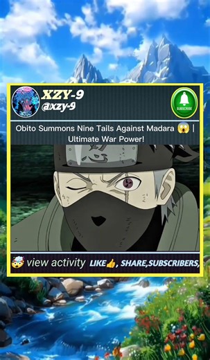 Obito Summons Nine Tails Against Madara 😱 | Ultimate War Power!