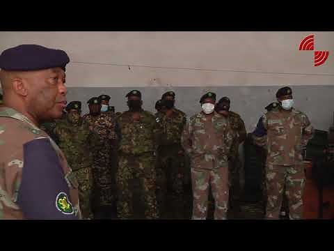 Force Commander welcomes Lesotho forces