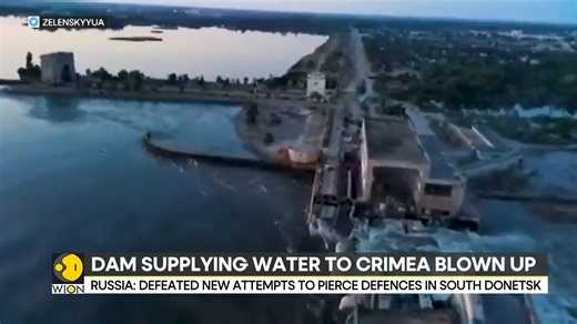 Dam supplying water to Crimea blown up, Russia flags 'act of terrorism' Nova Kakhovka Dam supplies water to Zaporizhzhia Nuclear Plant Ukraine and Russia have accused each other of blowing up a dam and causing widespread flooding in Ukraine. Rohit Wellington talks to Olena Tregub, Secretary-General, Independent Defence Anti-Corruption Committee (NAKO), for perspective Watch more: http://wionews.com/videos | WION