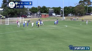 SPARTANS TV | Cameron Neales' diving header in the opening round and Jarvis Gardner's free-kick for the U20's take out goal of the month for February. | Brunswick City Soccer Club