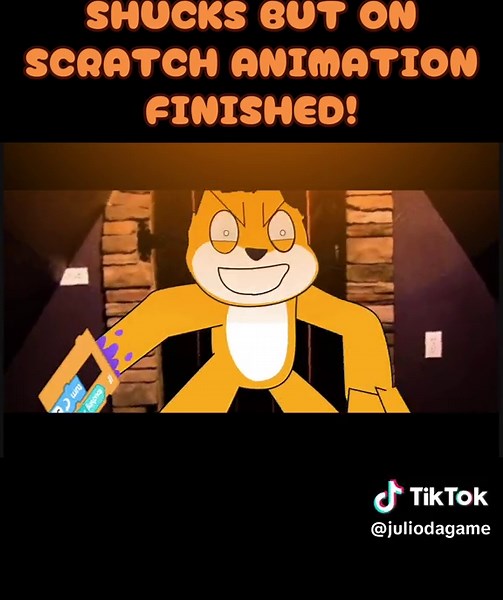 Shucks lyrics animation but on scratch finished!! #shucks #fnf #sml #animation #lyrics