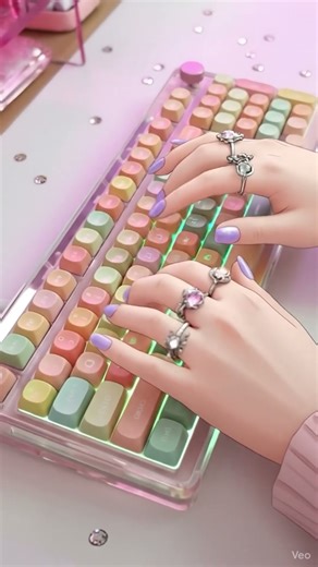 ASMR Whisper Typing 💫 | Relaxing Keyboard Sounds for Sleep 💜