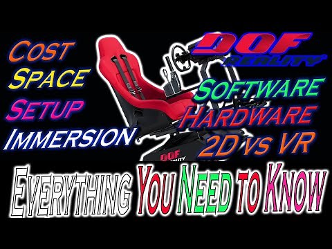 MSFS, DCS, X-Plane Everything You NEED to Know About Motion Simulation with the DOF Reality H3! 🚀