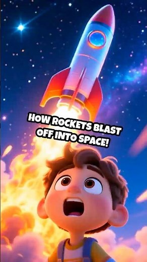 How Rockets Blast Off Into Space! #spaceforkids