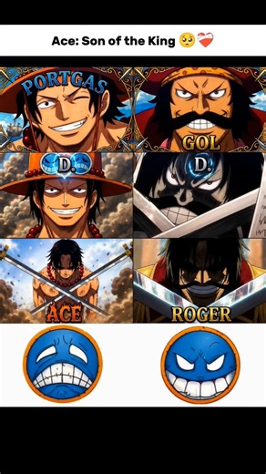 Ace Carried the King’s Aura 🔥👑#animeedit #portgasace #onepieceedit