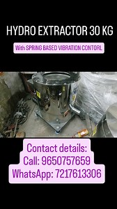 119 shares · 3 comments | 30 KG HYDRO EXTRACTOR (HYDRO DRYER) (With...