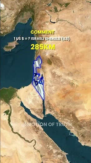 How long is Israel’s border? #mapanimation #shortvideo #shorts #documentary #aftereffects