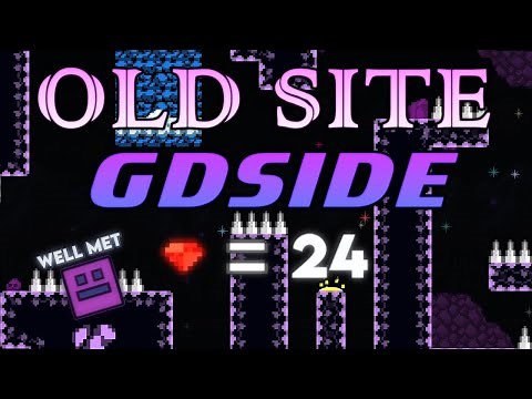 CELESTE IN GD | "Old Site GDSide" 100% | Platformer Demon | Geometry Dash 2.2 | Level by DBoy394