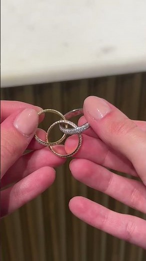 Cartier Trinity full diamonds ✨