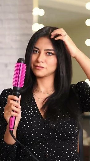 Cepillo Alaciador con Cerdas de Silicona Cepillo Rizador Timco CE-260