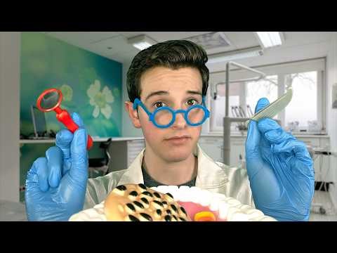 ASMR Dentist Cleans the Plaque Off Your Teeth (jersey accent)