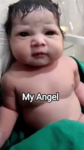 Cute Chubby Baby Expression 😍 | Newborn Baby Funny Face | Viral Baby Short #my princess #shortsvideo